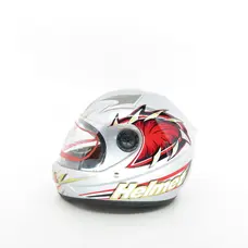 Шолом HF-909 (сірий) (дитячий закритий/біле скло) MotoTech