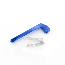 Кронштейн кріплення тросу зчеплення, алюміній, NC250, (синій) "OTOM"