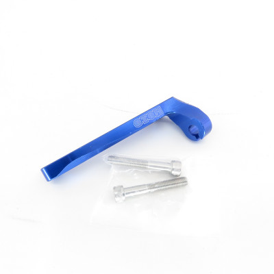 Кронштейн кріплення тросу зчеплення, алюміній, NC250, (синій) "OTOM"