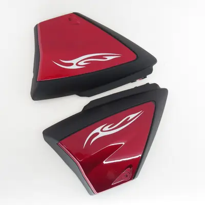 Пластик бічний центральний (л+п) Musstang MT125-8 F (FIT 2018) (червоний)