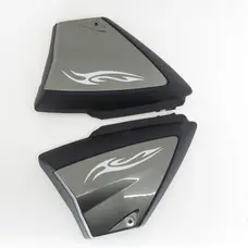 Пластик бічний центральний (л+п) Musstang MT125-8 F (FIT 2018) (сірий)