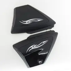 Пластик бічний центральний (л+п) Musstang MT125-8 F (FIT 2018) (чорний)