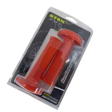 Ручки руля (л+п) (гріпси) (помаранчевий) "OTOM"