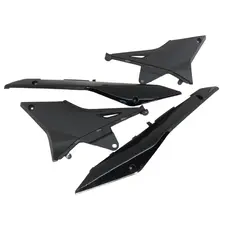 Пластик бічний центральний (л+п) Shineray XY200GY-6C (чорний)