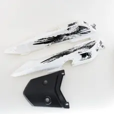 Пластик бічний задній (л+п) Shineray XY200/250GY-9A (білий)