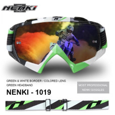Окуляри крос NENKI NK-1019 Green&White Border/Green Headband