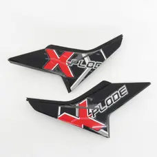 Пластик боковий центральний (л+п) V200R (чорний)