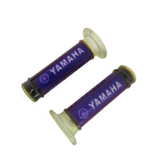 Ручки руля (л+п) (гріпси) ZX-345 YAMAHA фіолетовий