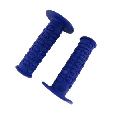 Ручки руля (л+п) (гріпси) MOTOGRIP (mod:1) синій