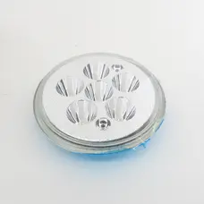 Оптика LED кругла (6 діодів, +підсвітка) 4T CB/CG PLT