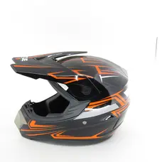 Шолом VIRTUE MD-905 (чорний з помаранчевим) size L