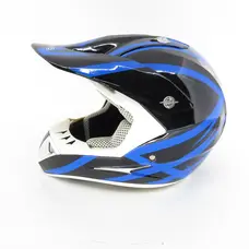 Шолом M 54439 EX-802 (чорний з синім) M