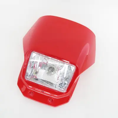 Обтікач фари (універсальний) (червоний) (+фара) (mod:KG-01) О6