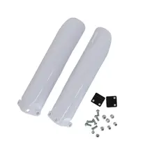 Захист передніх амортизаторів (л+п) KOVI 125-4Т (125/150 Pit Bike) (білий)