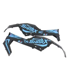 Пластик бічний центральний (л+п) ATV SharX 200сс (чорний)