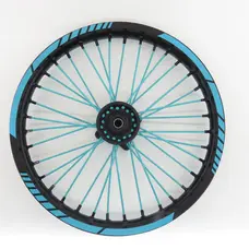 Диск передній 17*1,60 (бірюзовий) KOVI 125-4Т (125/150 Pit Bike)