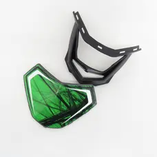 Обтікач фари +спойлер верхній TEKKEN 250 (зелений)
