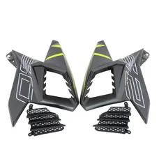 Пластик бака бічний передній (л+п) TEKKEN 250 (сіро-жовтий)