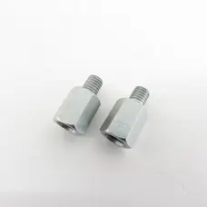 Перехідник на дзеркало 8/10 (різьба п/п) (пара)