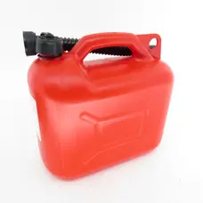Каністра пластикова 10л. з лійкою(червона)