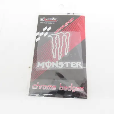 Наклейка хром Z19 (Monster Energy)