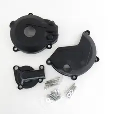 Захист кришок двигуна (комплект 3шт) NC250cc, (чорний) "OTOM"