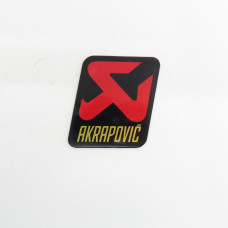 Наклейка на Глушник AKRAPOVIC (mod:2) 118