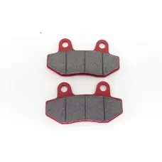 Колодки гальмівні (диск) 4T GY6 50-150 (RACE/STORM, під двопоршневий супорт, чорні)