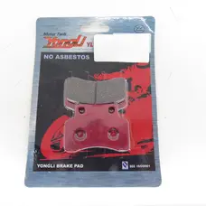 Колодки гальмівні (диск) Active (червоні) YONGLI