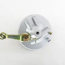 Кришка гальмівного барабана (перед) Delta (+колодки) EVO