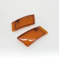 Скло поворотів (перед) (жовтий) SUZUKI SEPIA