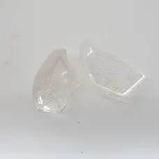 Скло поворотів (зад) (білий) HONDA DIO AF-27/28 (пара)