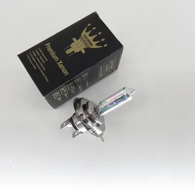 Лампа Н4 (авто) 12V 35W/35W (хамелеон розовий) TopCrown