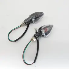 Поворот (мини стрілкоподібний) (карбон 1шт.) ZV