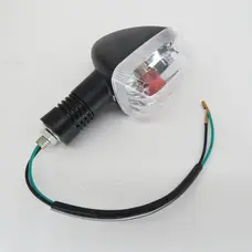 Поворот (чорні, біле скло) (пара) "JING" (mod.A)"