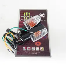 Поворот (прозорі) Suzuki AX100 Monster Energy