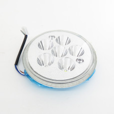 Оптика LED кругла (6 діодів, +підсвітка) DELTA PLT
