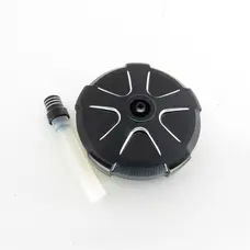 Кришка бензобака алюміній NC250/CB250, (чорний) "OTOM"