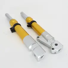 Амортизатор передній (л+п) HONDA DIO AF-35 телескопічна (CH) L 400 мм/шток 27 мм