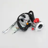 Блок управління (л+п) Zongshen ZS50F (чопер, хром) KOMATSU