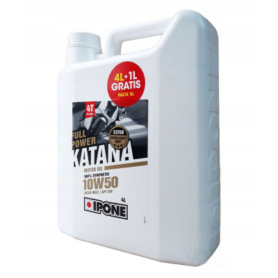 IPONE Full Power Katana 10W50 4л+1л
