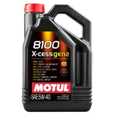 MOTUL 8100 X-Cess GEN2 SAE 5W40 (5L)