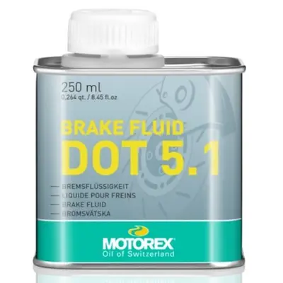 Рідина гальмівна і зчеплення Motorex DOT 5.1 Brake Fluid (250 мл)