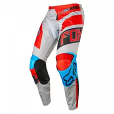 Мотоштани Fox (червоний з білим) (розмір: 38) XL