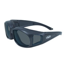 Окуляри захисні з ущільнювачем Global Vision Outfitter (gray) Anti-Fog, чорні