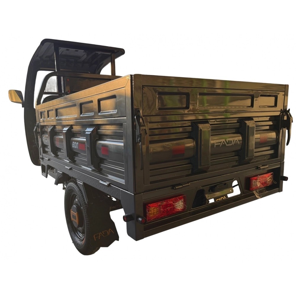 Електротрицикл вантажний FADA ВОЛ з дахом 1500W