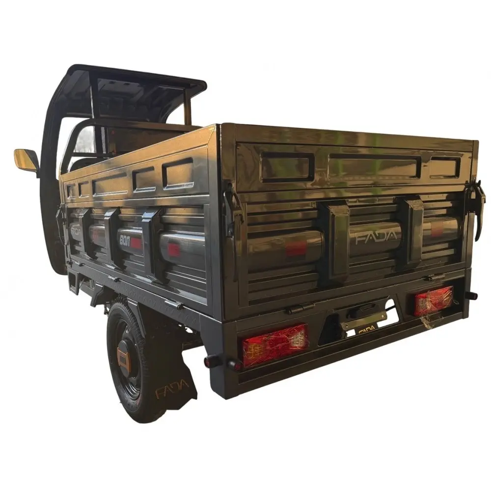 Електротрицикл вантажний FADA ВОЛ з дахом 1500W