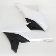 Пластик бака бічний передній (л+п) Shineray XY200GY-6C (білий)