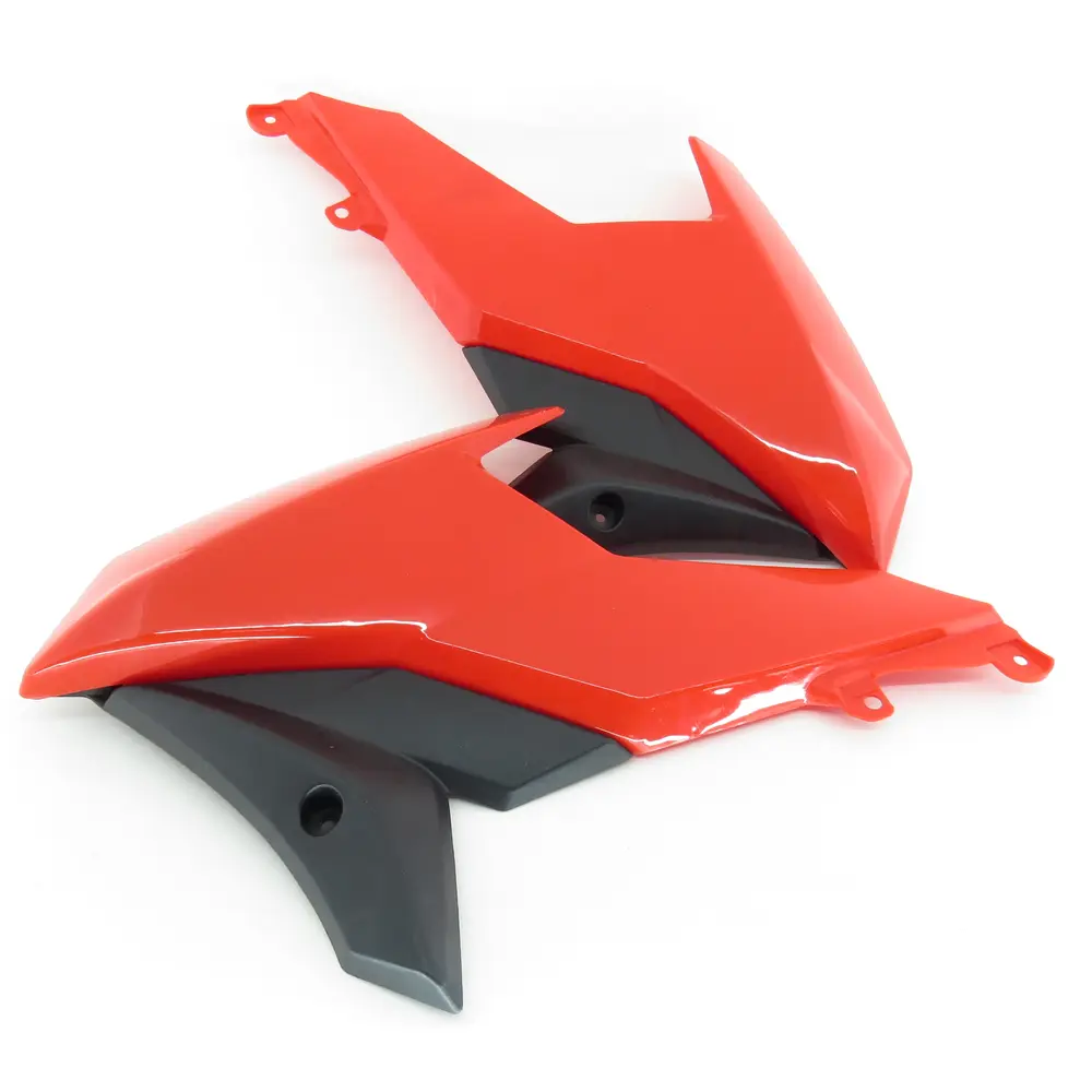 Пластик бака бічний передній (л+п) Shineray XY200GY-6C (червоний)