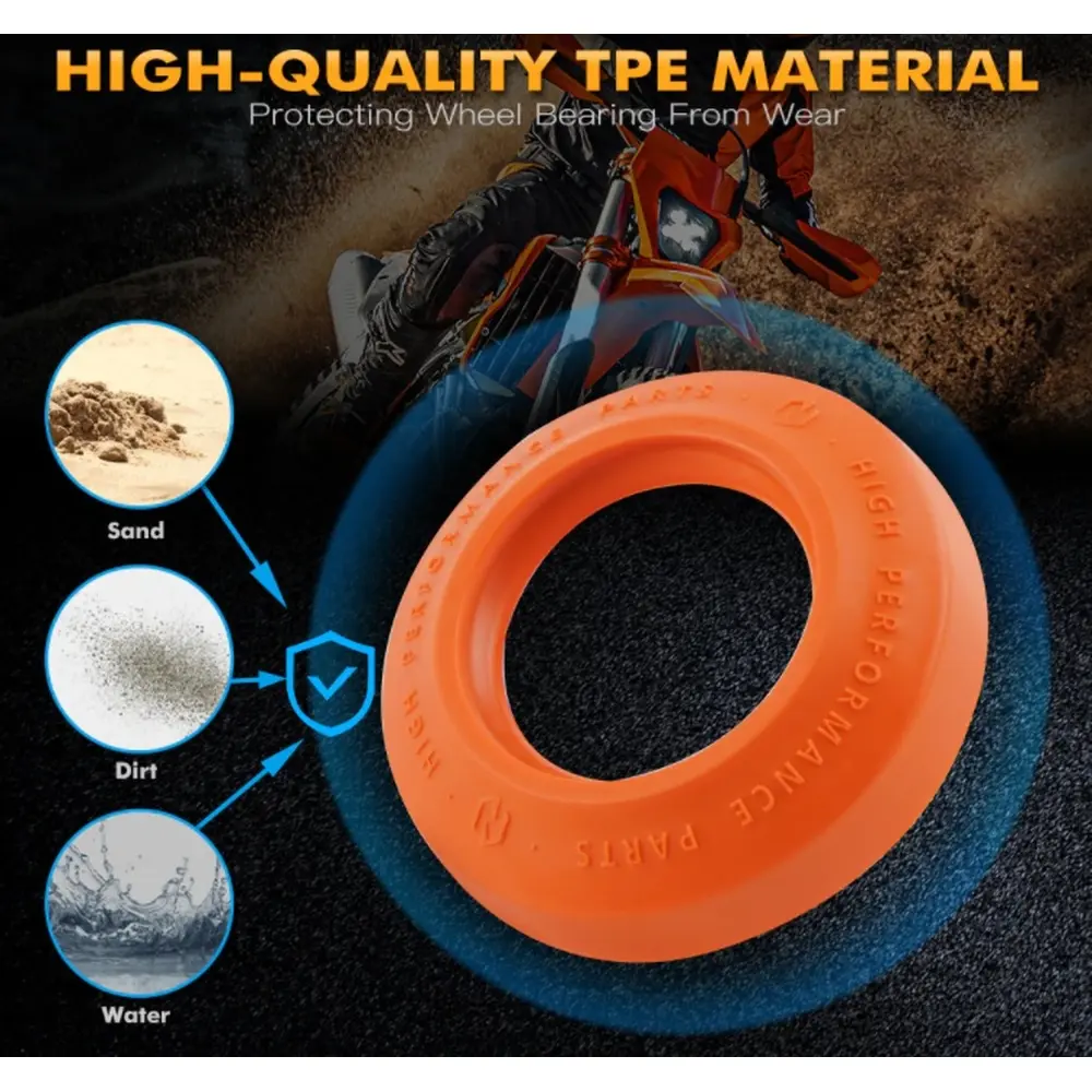 Захист підшипників передній NiceCNC (помаранчевий)